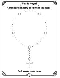 What is Prayer? Coloring page2